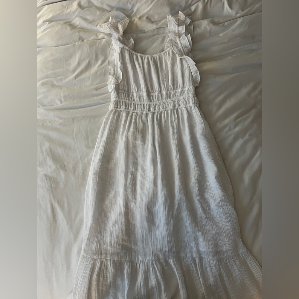 Ruffle Textured Maxi Dress - Picture 5 of 10